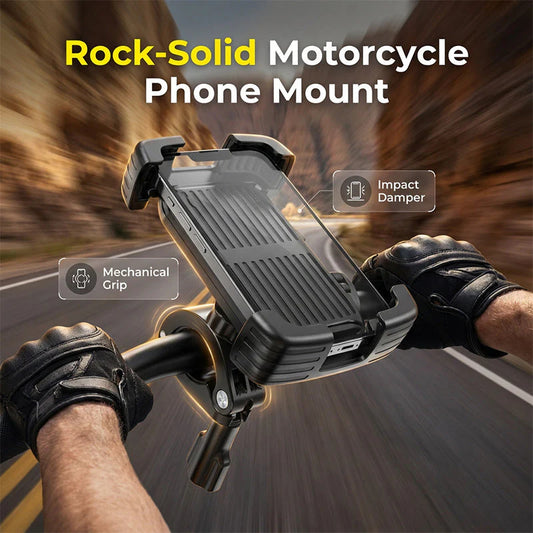 🏍️🔒Biztonsági markolat Motoros telefontartó
