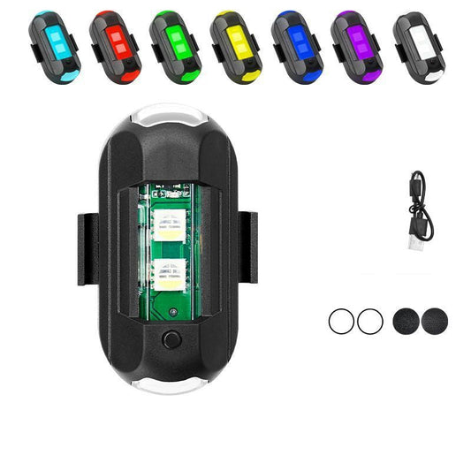 🚗Vezeték nélküli LED villogó fény járművekhez💡