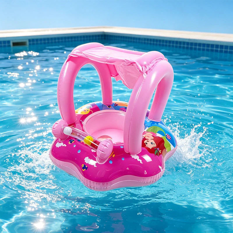 Gyerekjacht alakú felfújható matrac vízipisztollyal | YACHTFLOAT