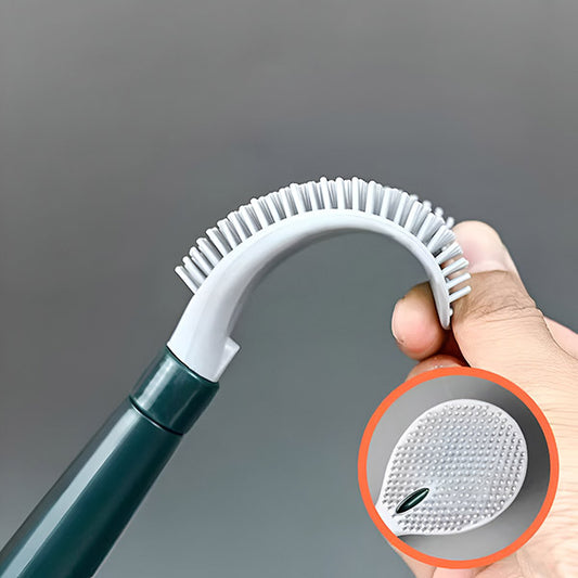 Fúrásmentes falra akasztható 360° WC tisztító kefe | FLUSHBRUSH