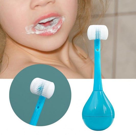 Billenő háromoldalas gyermekfogkefe | KIDBRUSH