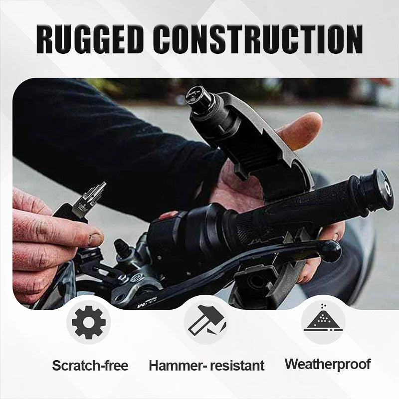 Univerzális kerékpár és motorkerékpár kormányzár riasztóval | HANDLEBAR LOCK