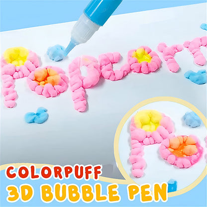 Hajszárítóval aktiválható puff rajztoll szett | PUFFPENS