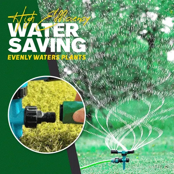 🌿💧 360°-os, minden szögből hatékony, teljesen automatikus forgó öntözőrendszer