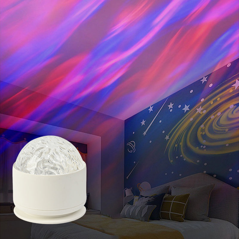 🌌 Távirányítóval ellátott Aurora éjszakai lámpa-vetítő