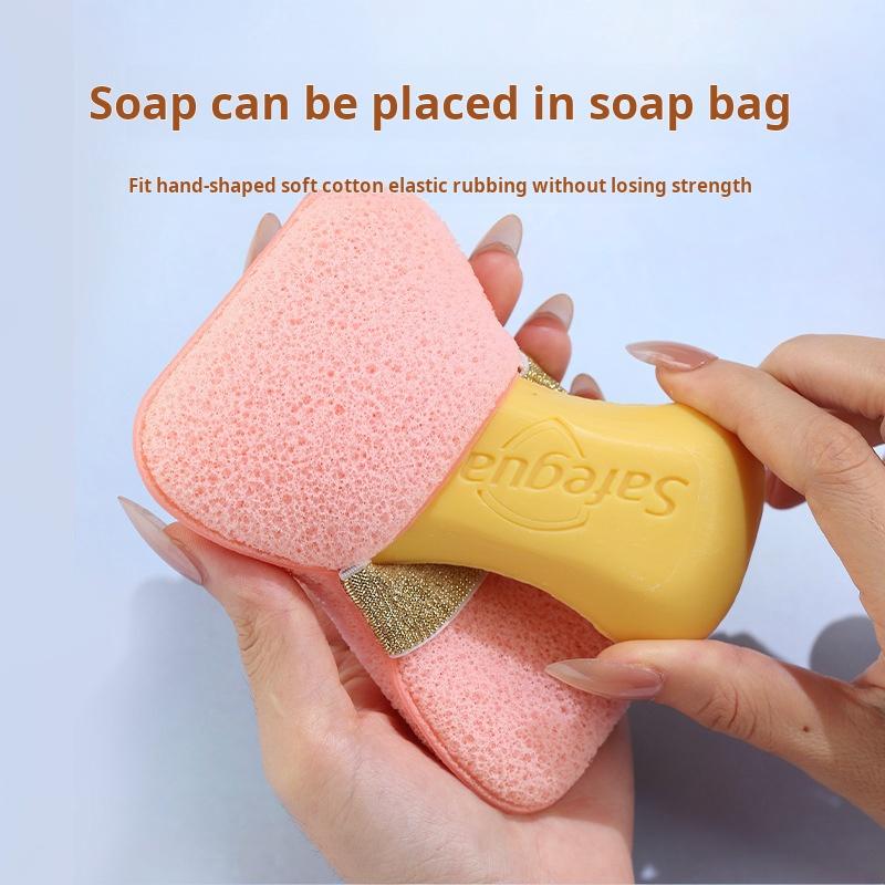 🌞Egyet vásárolsz, kettőt kapsz🔥🧼Kétoldalas tusfürdő-habzsák🧽