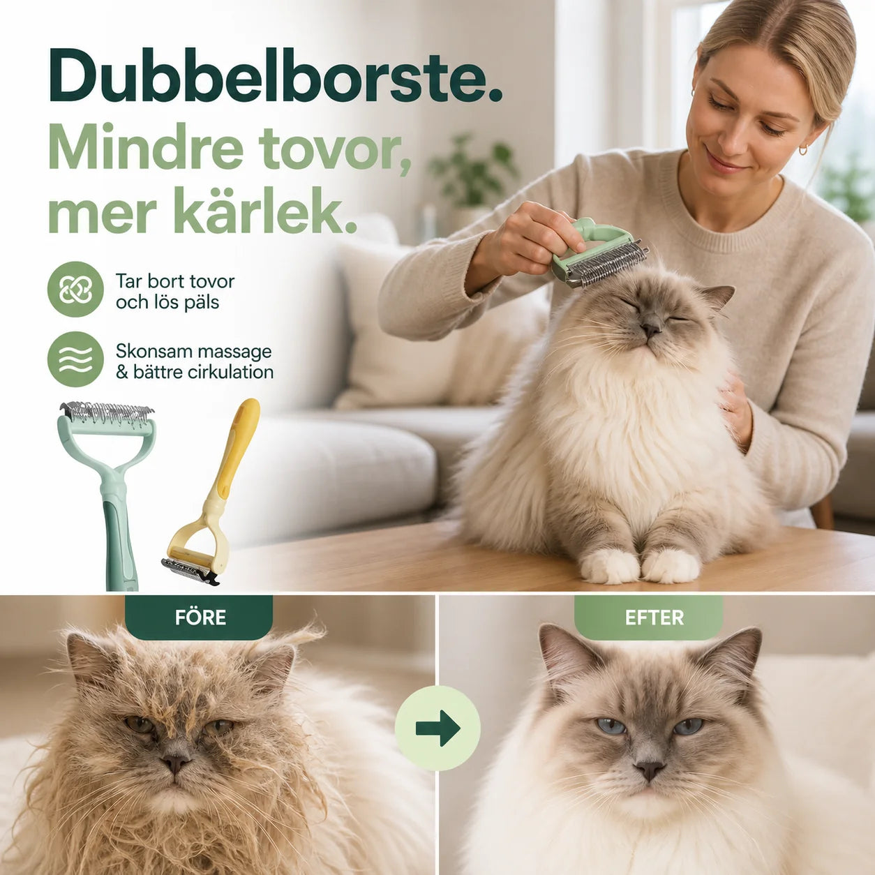 Többfunkciós kisállat szőrápoló fésű | PET COMB