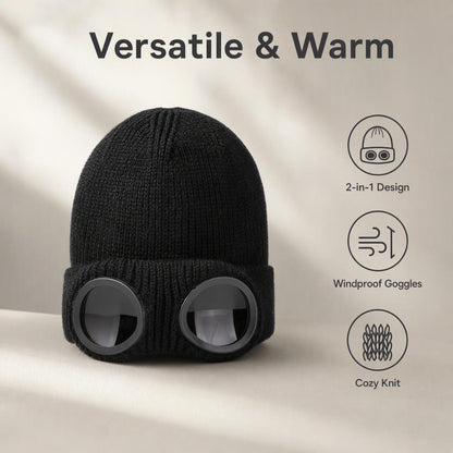 Kötött sapka szemüveggel | BEANIE HAT