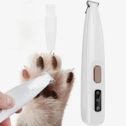 🔦✨ Vízálló, újratölthető állatnyíró, LED-es világítással 🐶💕