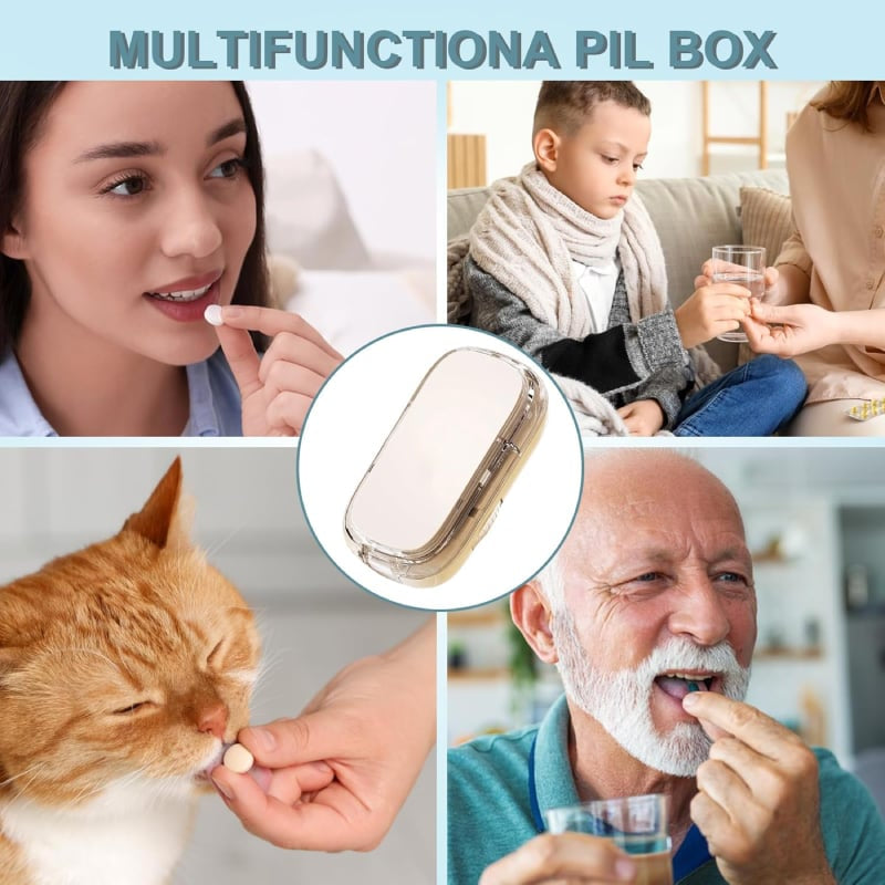 Precíz tablettamegosztó utazási gyógyszertároló doboz | PILLCUT