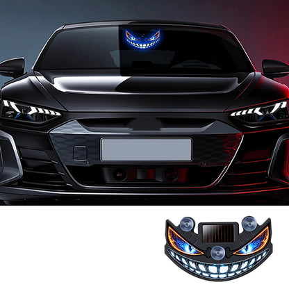 🚗✨ Napenergiával működő|Univerzális szívókorongos napenergiás autó dekorlámpa | DEVILIGHT😈