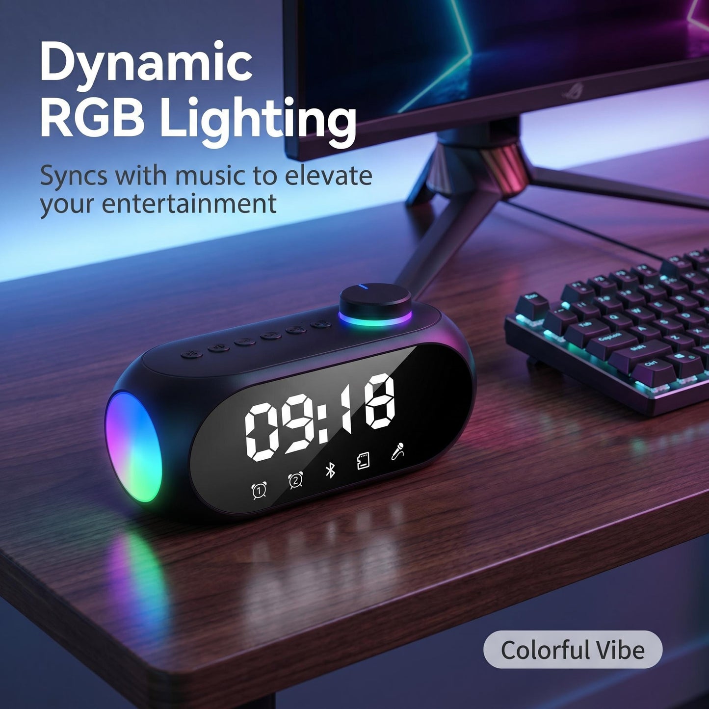 🎵 Bluetooth mini hangszóró – Erőteljes mélyhangok, hordozható, kültéri használatra alkalmas, vízálló, hosszú akkumulátor-élettartam, zene bárhová, utánvéttel