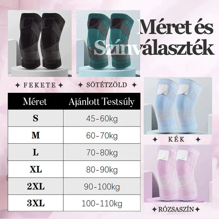 Állítható lélegző sporttámasztó térdvédő | KNEEPRO