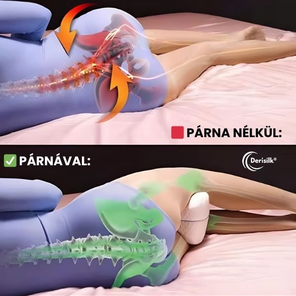 Kifejezetten oldalra fekvéshez tervezett speciális párna | ORTHOPILLOW