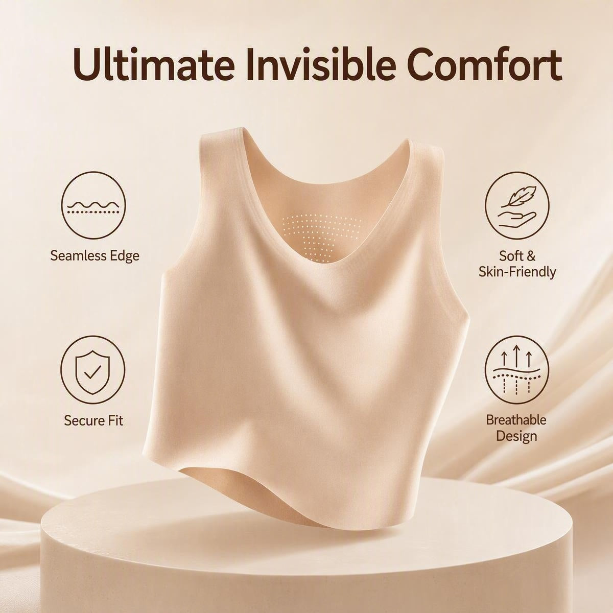 Varratmentes melltartó | SEAMLESS BRA