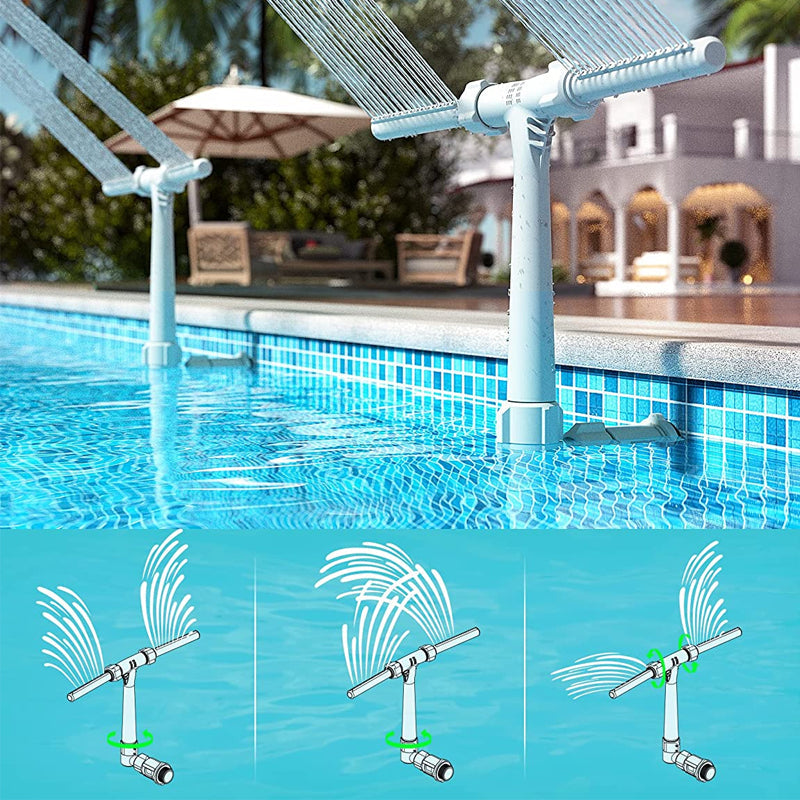 🔥A készlet korlátozott, a készlet erejéig, 50%-os időkorlátozott kedvezmény! Úszómedence-szökőkút fej, hétvégi kiránduláshoz 💦⛲