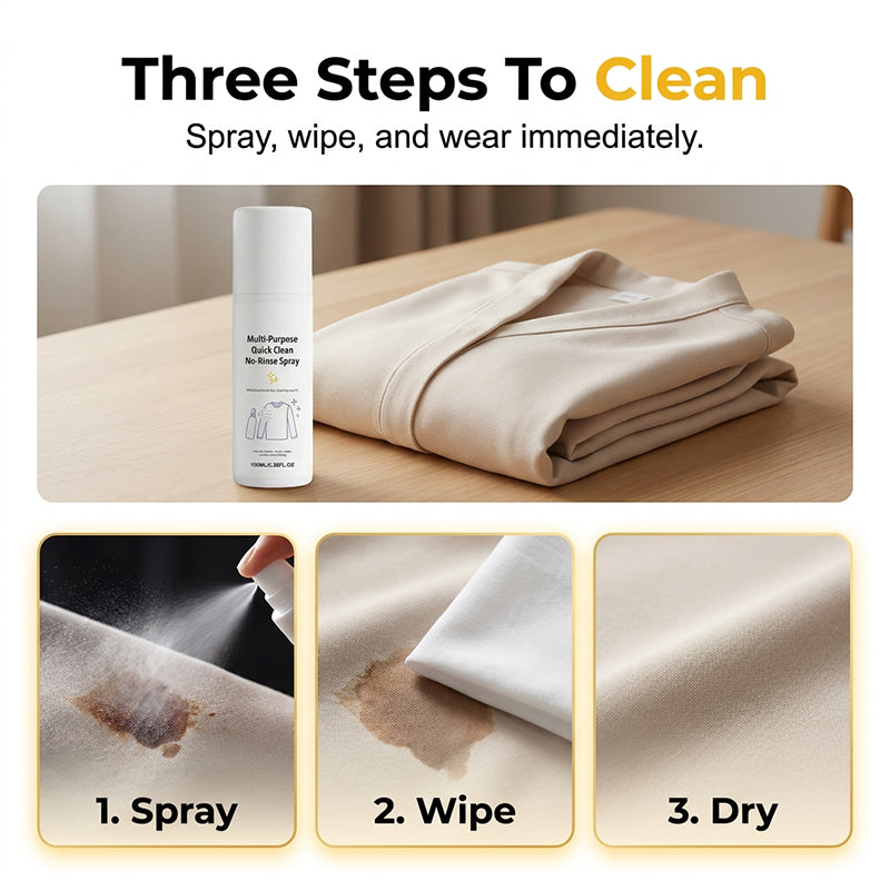 🧴 Többfunkciós gyors tisztító spray – egy spriccelés, egy törlés, víz nélkül, 99,9%-os szennyeződés- és baktériumeltávolítás, többféle felületen használható, utánvéttel