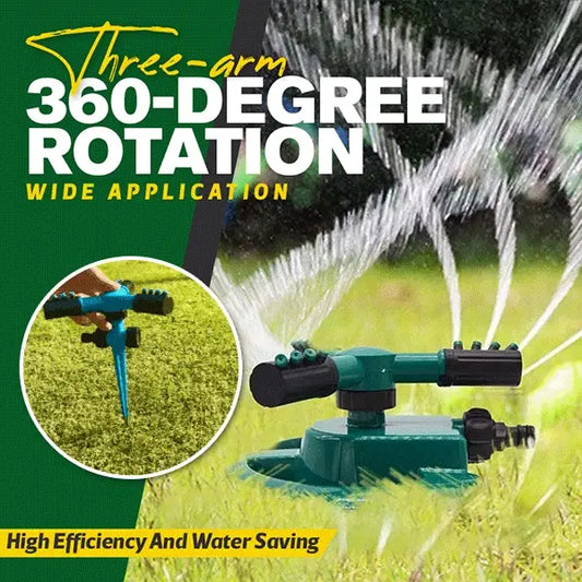 🌿💧 360°-os, minden szögből hatékony, teljesen automatikus forgó öntözőrendszer