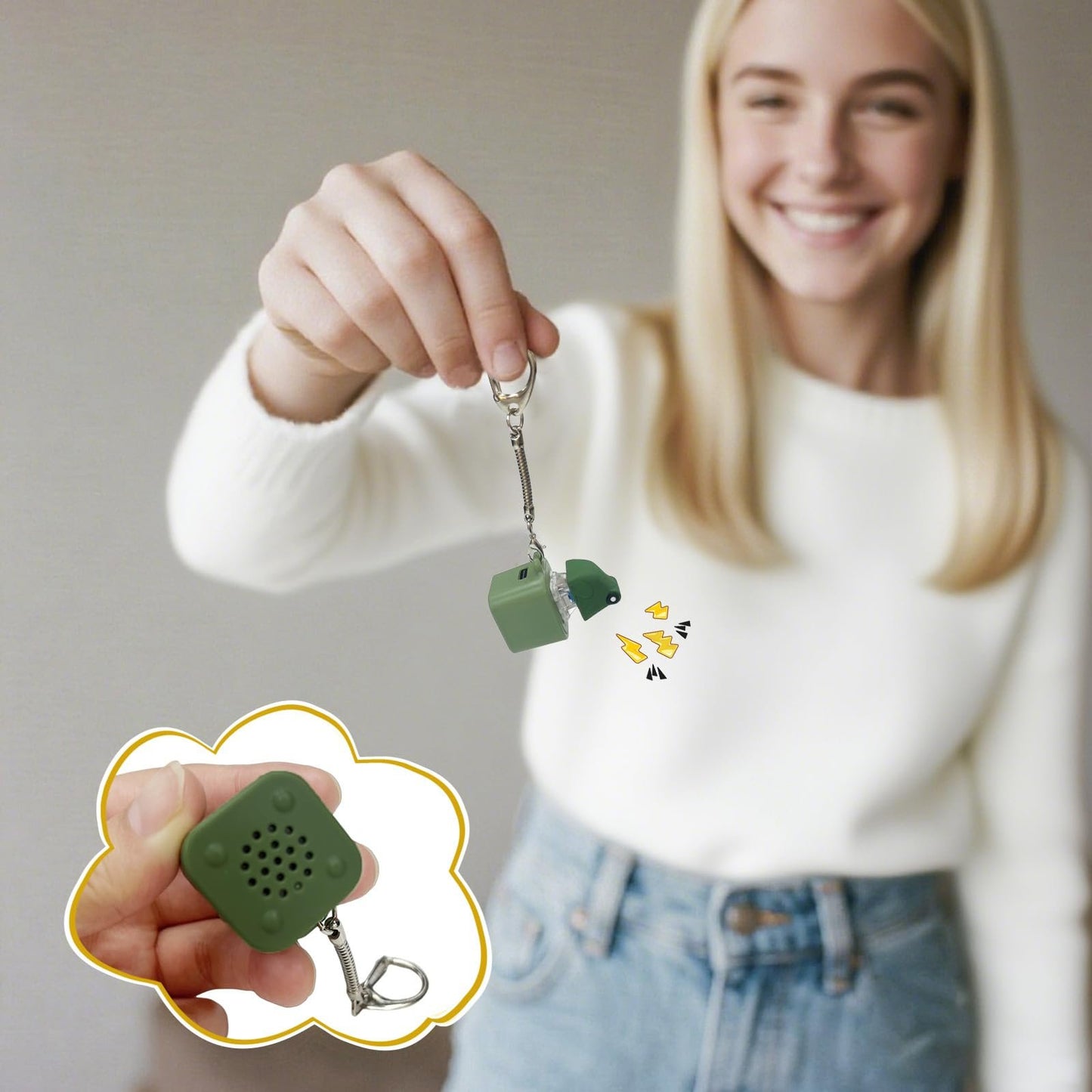 Külső hordozható interaktív béka kulcstartó játék | FIDGET TOY