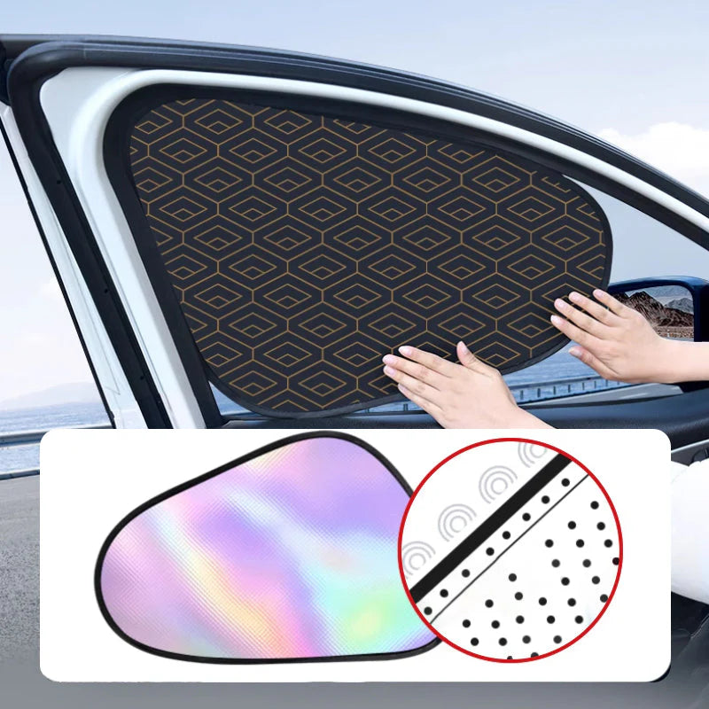 🚗 Univerzális autóoldalsó napellenző – Napfény- és hővédelem, magánszféra védelme, számos autótípusra illeszkedik, utánvéttel