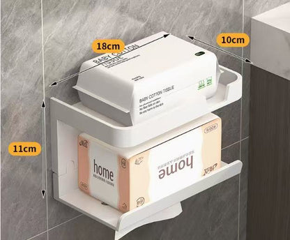 ✨💎Kedvező árú, luxus falra szerelhető WC-papír tartó (fúrás nélkül)🧻🚫🔨