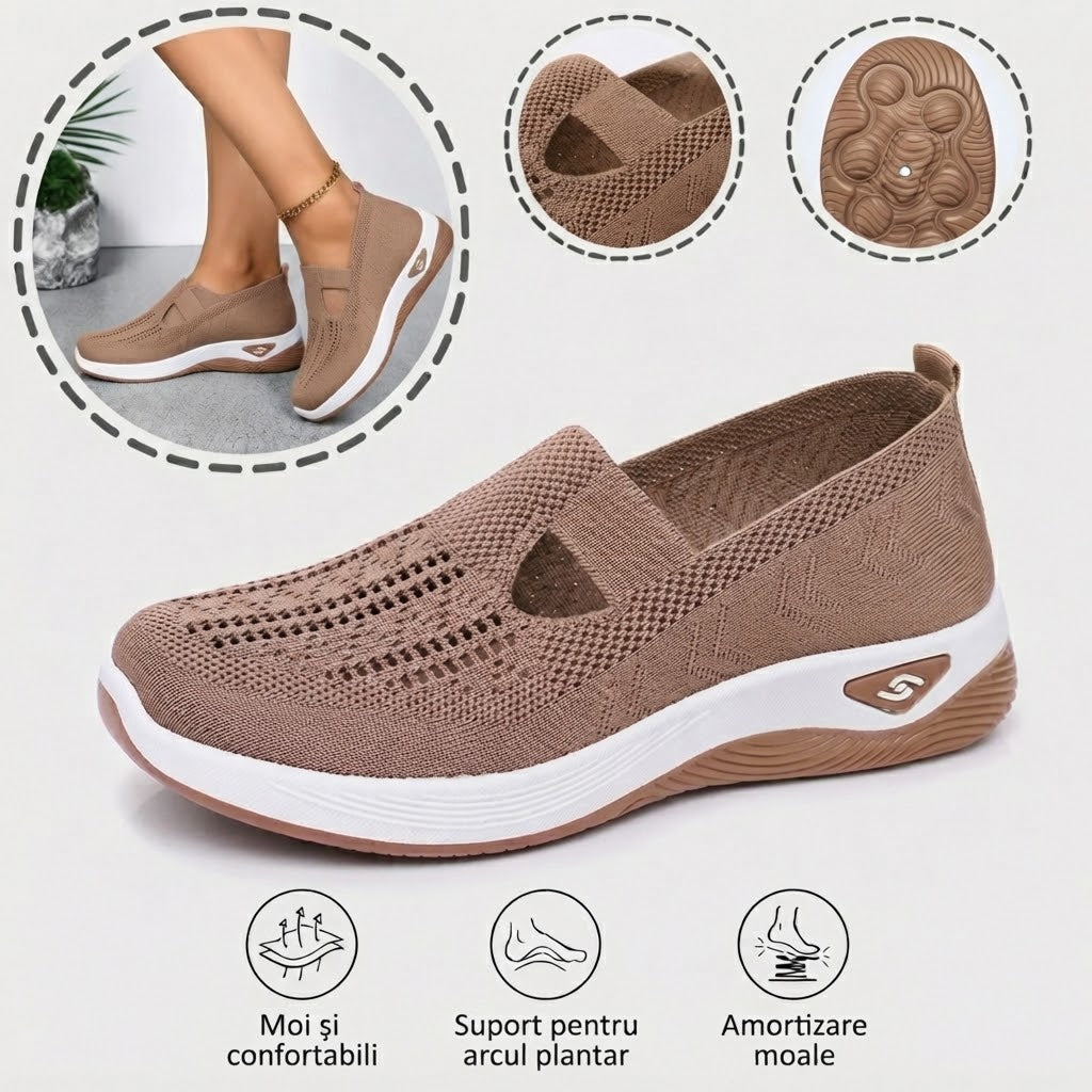 🔥Noutăți, astăzi la jumătate de preț pentru o perioadă limitată | Design ergonomic ✅Absorbție superioară a șocurilor ✅Corecție a mersului ✅Confortabile și versatile