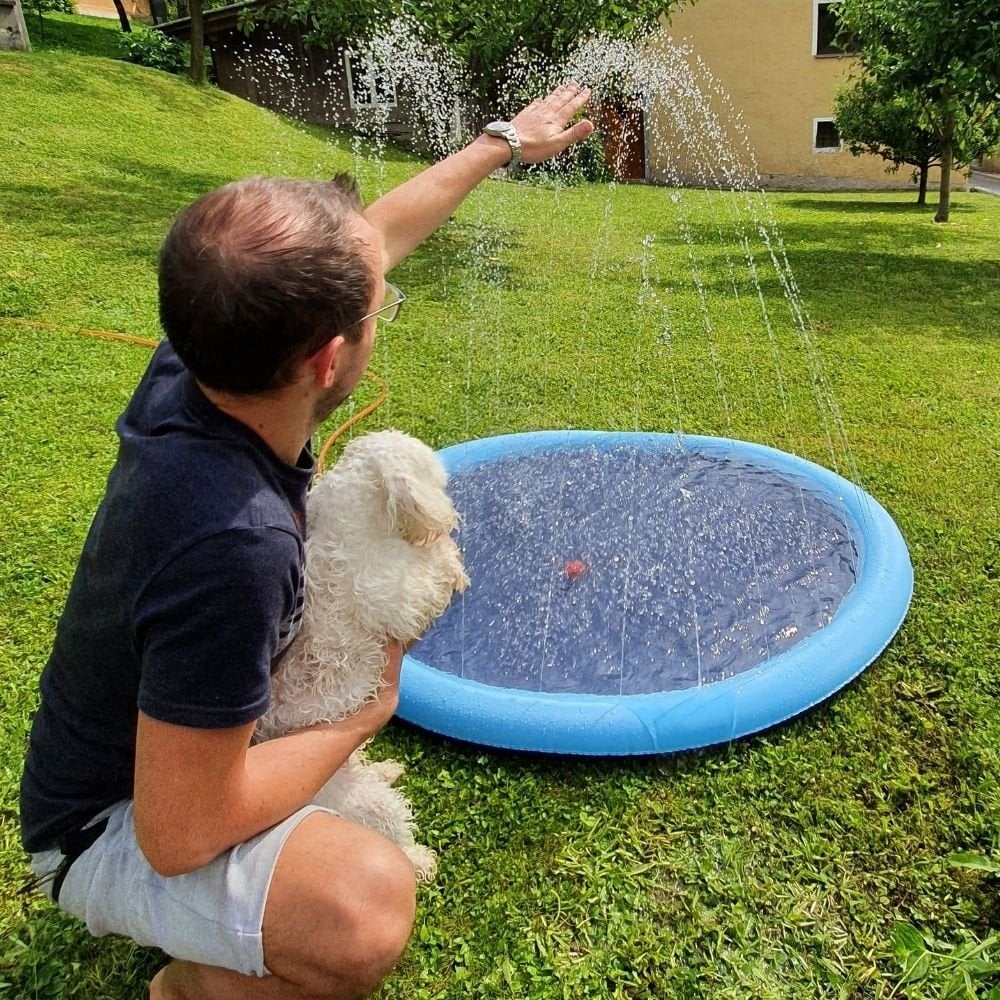 📢50%-os kedvezmény!! ⏰ Összecsukható matrac háziállatoknak, ideális a szabadtéri vízi játékokhoz