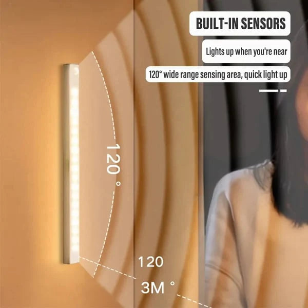 💡LED-es intelligens mágneses mozgásérzékelő – újratölthető🎉