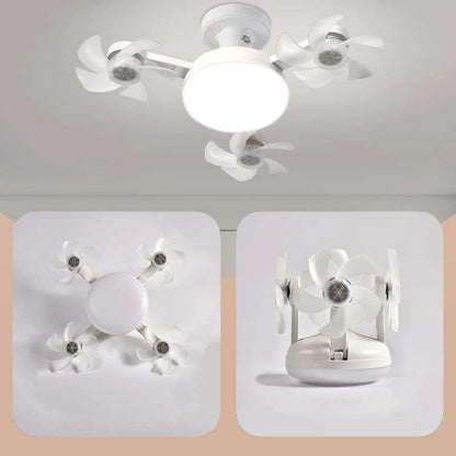 🌀 50% kedvezmény💥 LED-es világítással és távirányítóval ellátott mennyezeti ventilátor