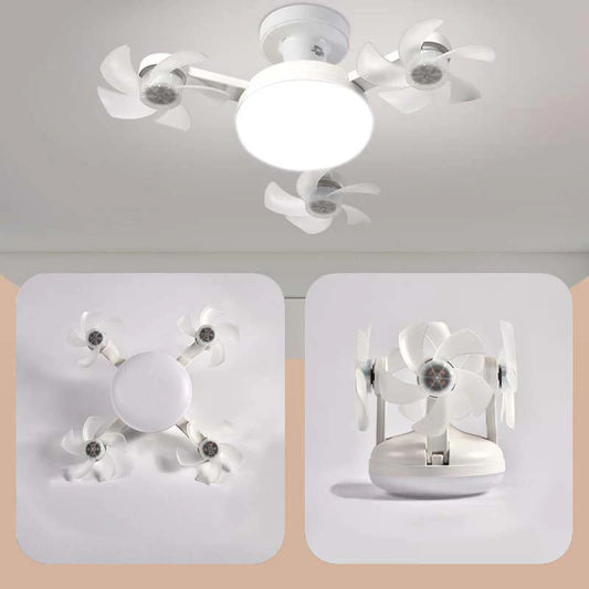 🌀 50% kedvezmény💥 LED-es világítással és távirányítóval ellátott mennyezeti ventilátor