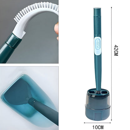 Fúrásmentes falra akasztható 360° WC tisztító kefe | FLUSHBRUSH