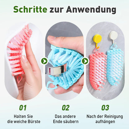🧹Többfunkciós és rugalmas tisztítókefe 💦