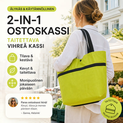 Kerekes összecsukható bevásárlótáska | SHOPROLL