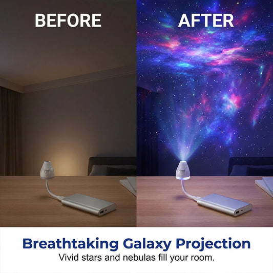 🌌Immerszív csillagászati projektor, amely hangulatot teremt a hálószobában✨