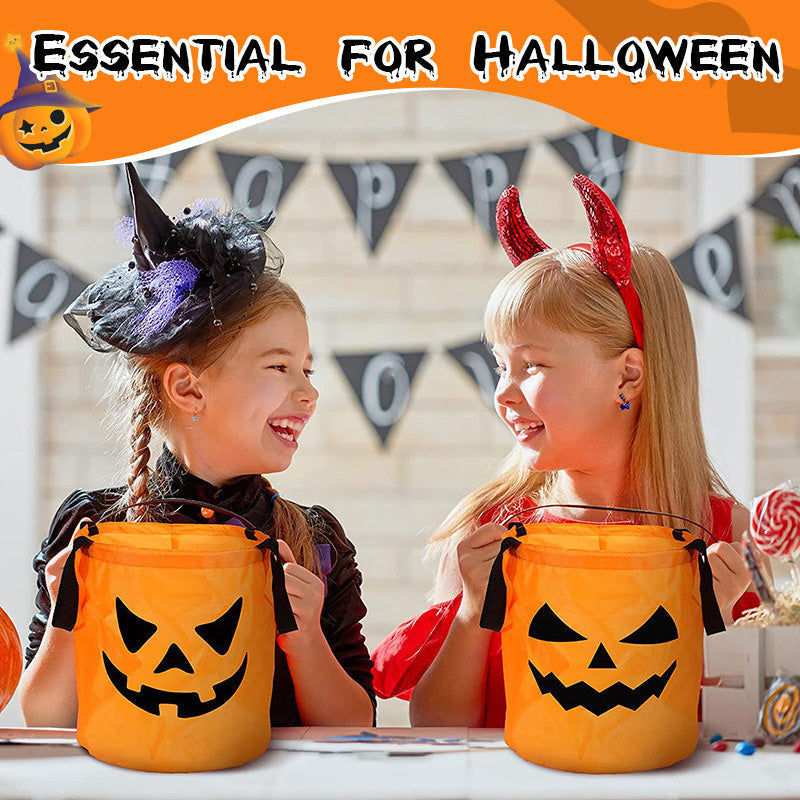 🎃 2026-os akció – Több mint 15 000 darabot adtunk el! ✨ Világító halloweeni tökös táska – LED-es világítással, tágas belső térrel 🍬