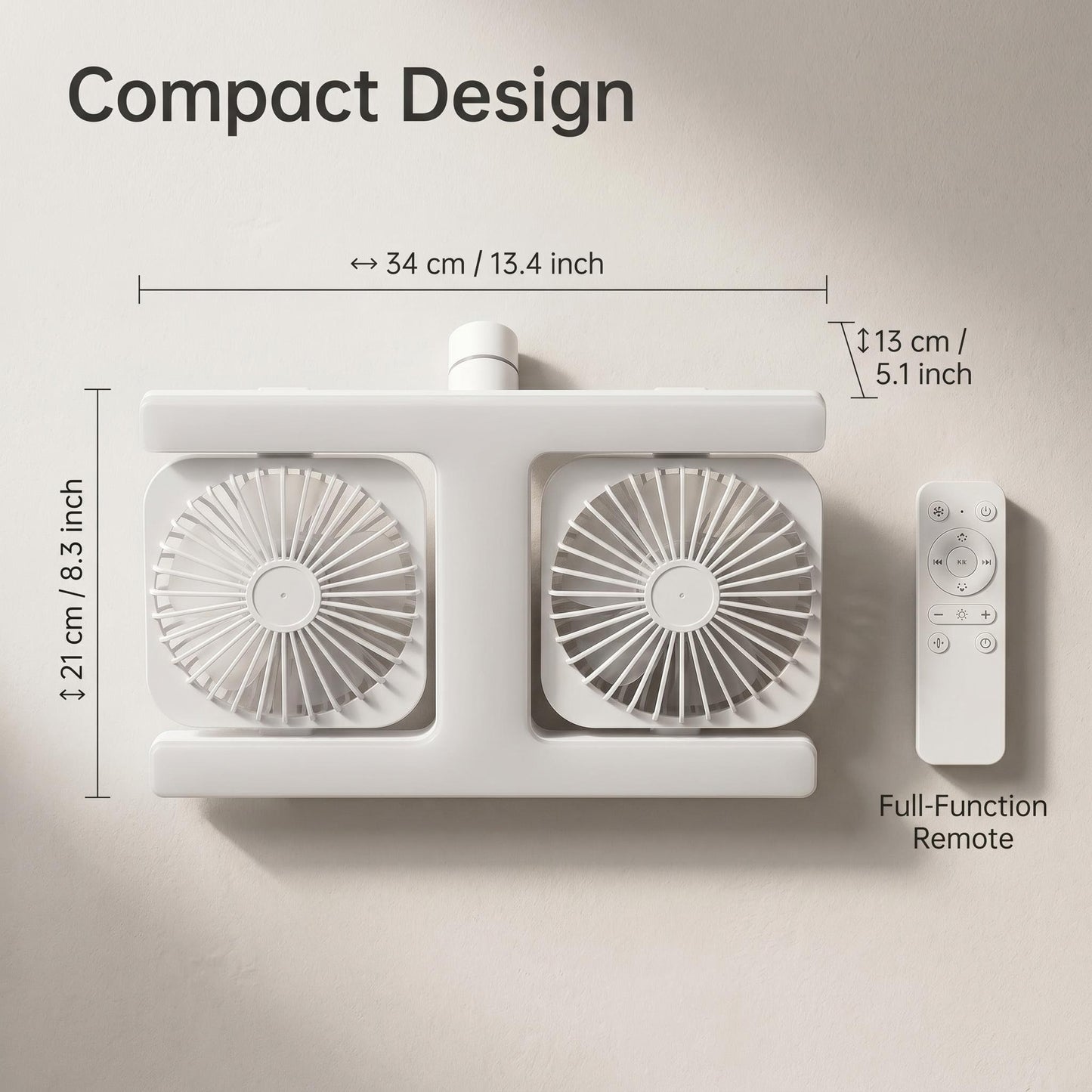 Modern 2-in-1 LED mennyezeti ventilátor-lámpa hálószobába és étkezőbe – távirányítóval ❄️💡🌀🏠