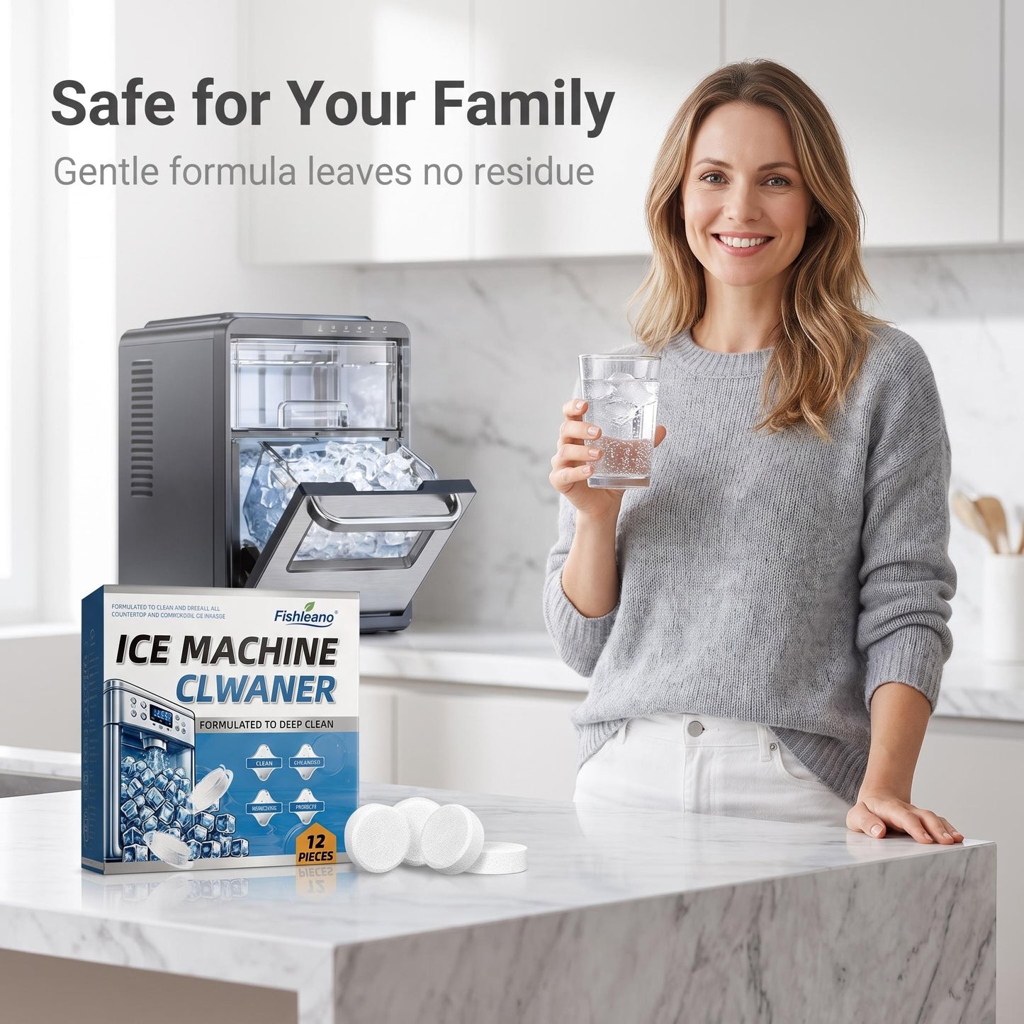 Jégkészítő karbantartó tabletta | ICLEAN