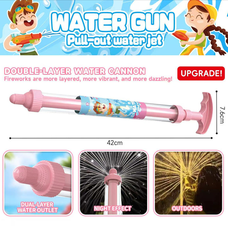 🌊🌈Színes szivárványos LED-es vízipisztoly