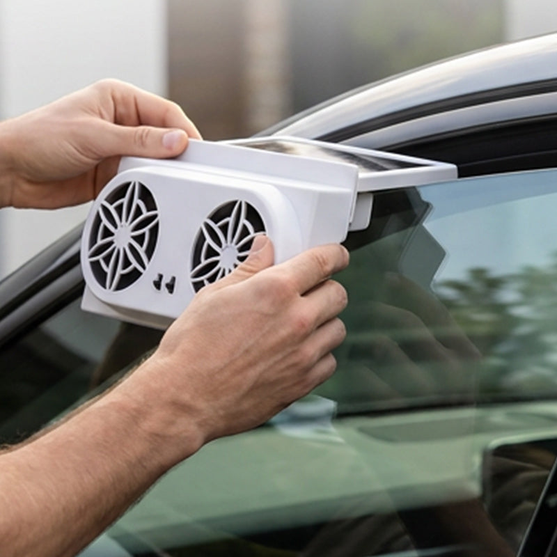 ☀️🚗Most 49%-os kedvezménnyel vásárolhatja meg🔥 a napenergiával működő autóventilátort, amely hűti kedvenc autóját – anélkül, hogy lemerítené az akkumulátort.