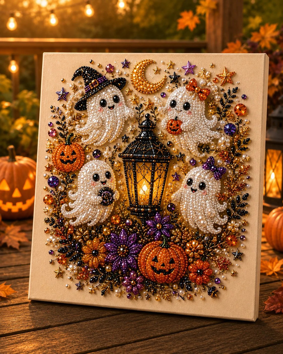 🎃 Halloween DIY gyöngymozaik kézműves készlet | CRAFT