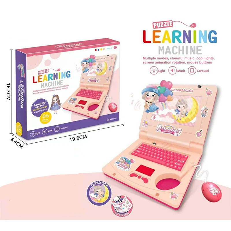 Gyerekek oktató játék laptop | LEARNING LAPTOP