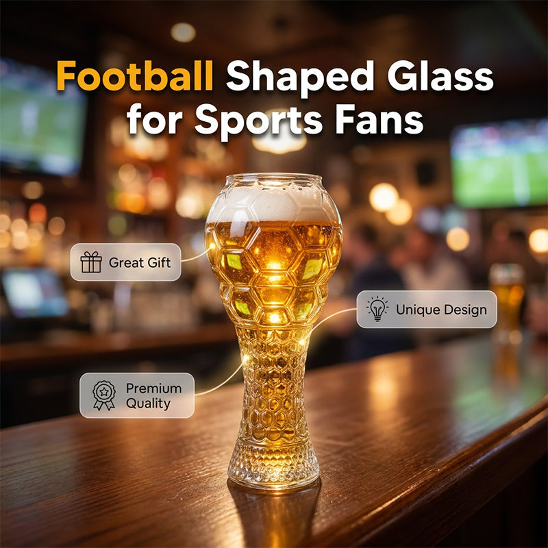 🥳2026 – Most kapható!🥳💞 Több mint 50 000 eladott darab! ⚽🍺 50%-os kedvezmény! Labdarúgó-motívumú söröspohár – 400 ml/600 ml, csúszásgátló textúrájú fogantyú, stabil talp. Tökéletes választás a mérkőzés estéjére! 🏆✨