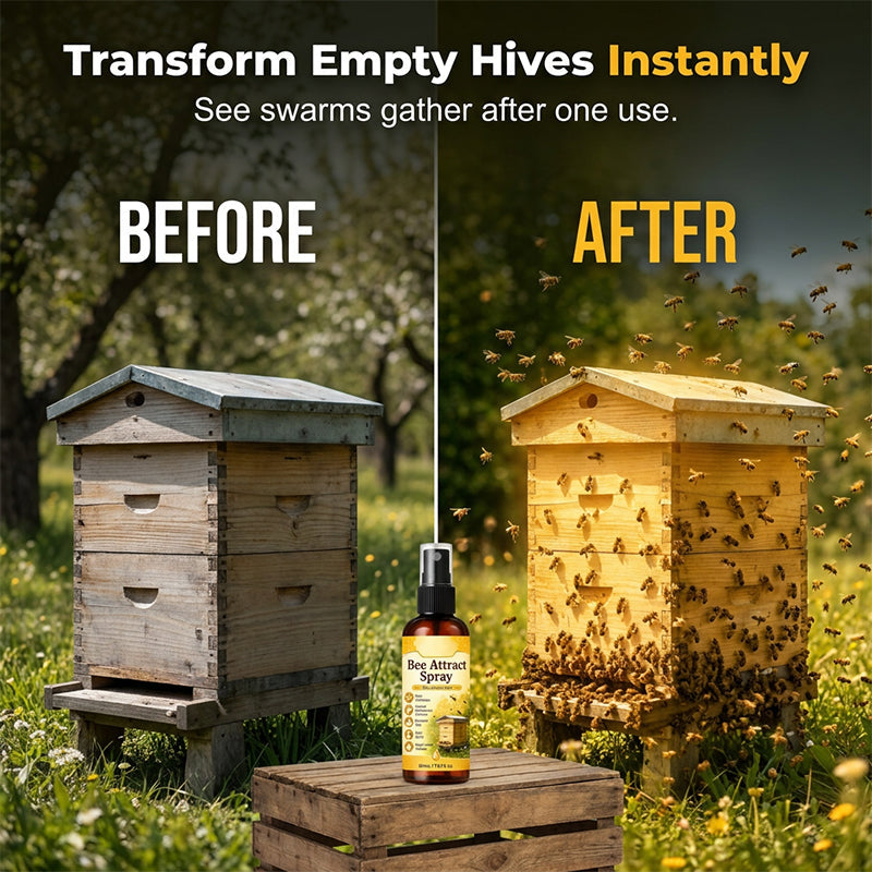 📢📢Vásárolj egyet, kapsz egyet ingyen! ⏰🐝 Természetes, kültéri méhcsalogató spray – növényi kivonatokkal csalogatja a méheket, fenntartható méhészeti megoldás, utánvéttel