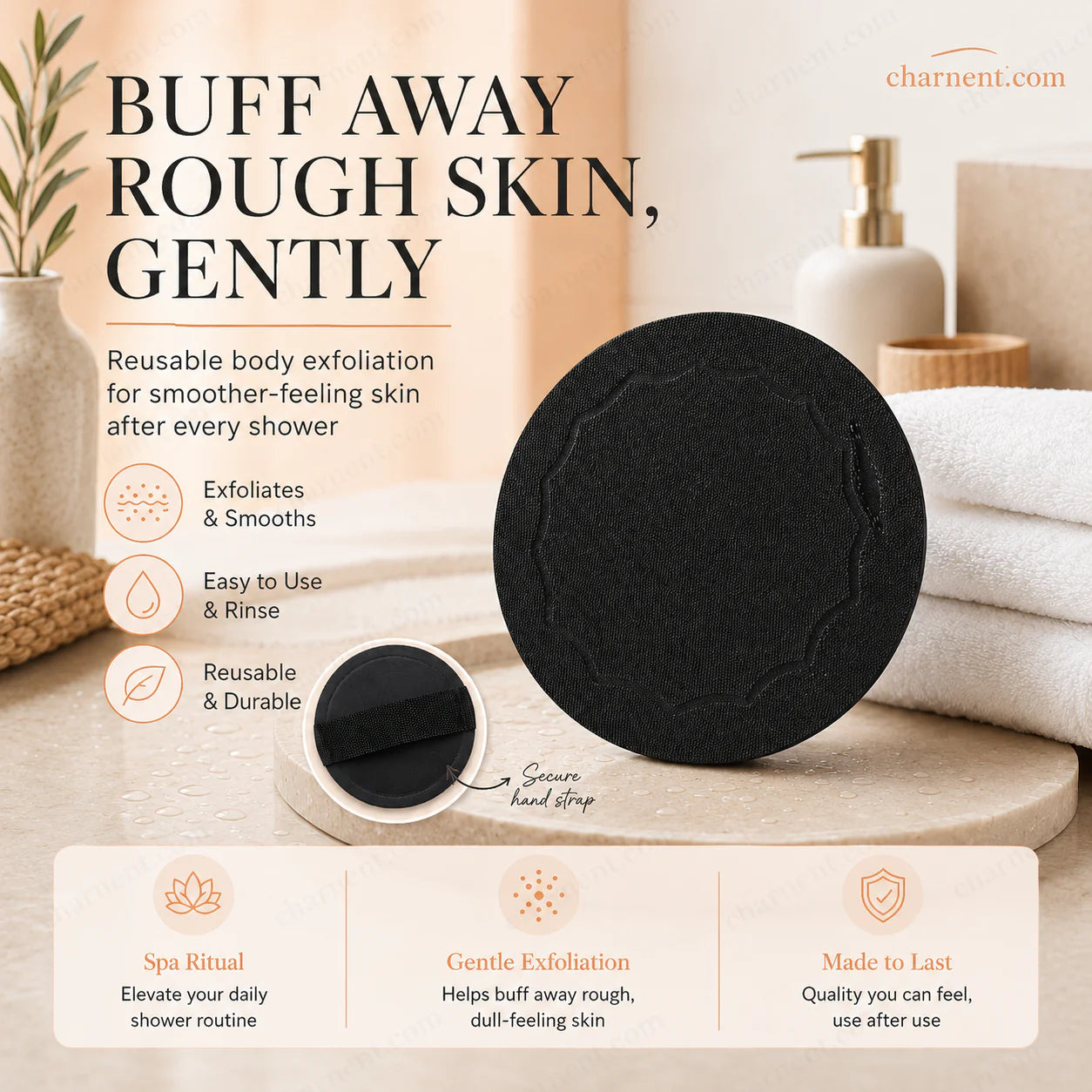 💞Az eladások meghaladták a 20 000 darabot! 🌸🧖‍♀️ 50%-os kedvezmény! Fürdőszivacs – gyengéden hámlaszt, kitisztítja a pórusokat és ragyogóbbá teszi a bőrt ✨🛀