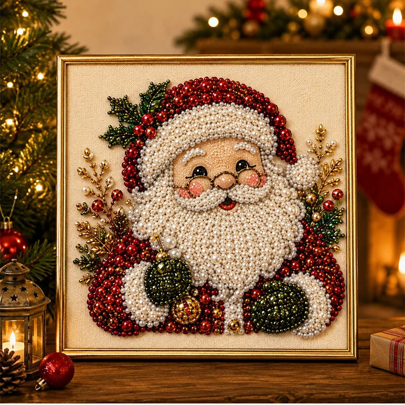 🎄🎅 🎄 Karácsonyi gyöngy strassz DIY kézműves festőkészlet | CRAFT