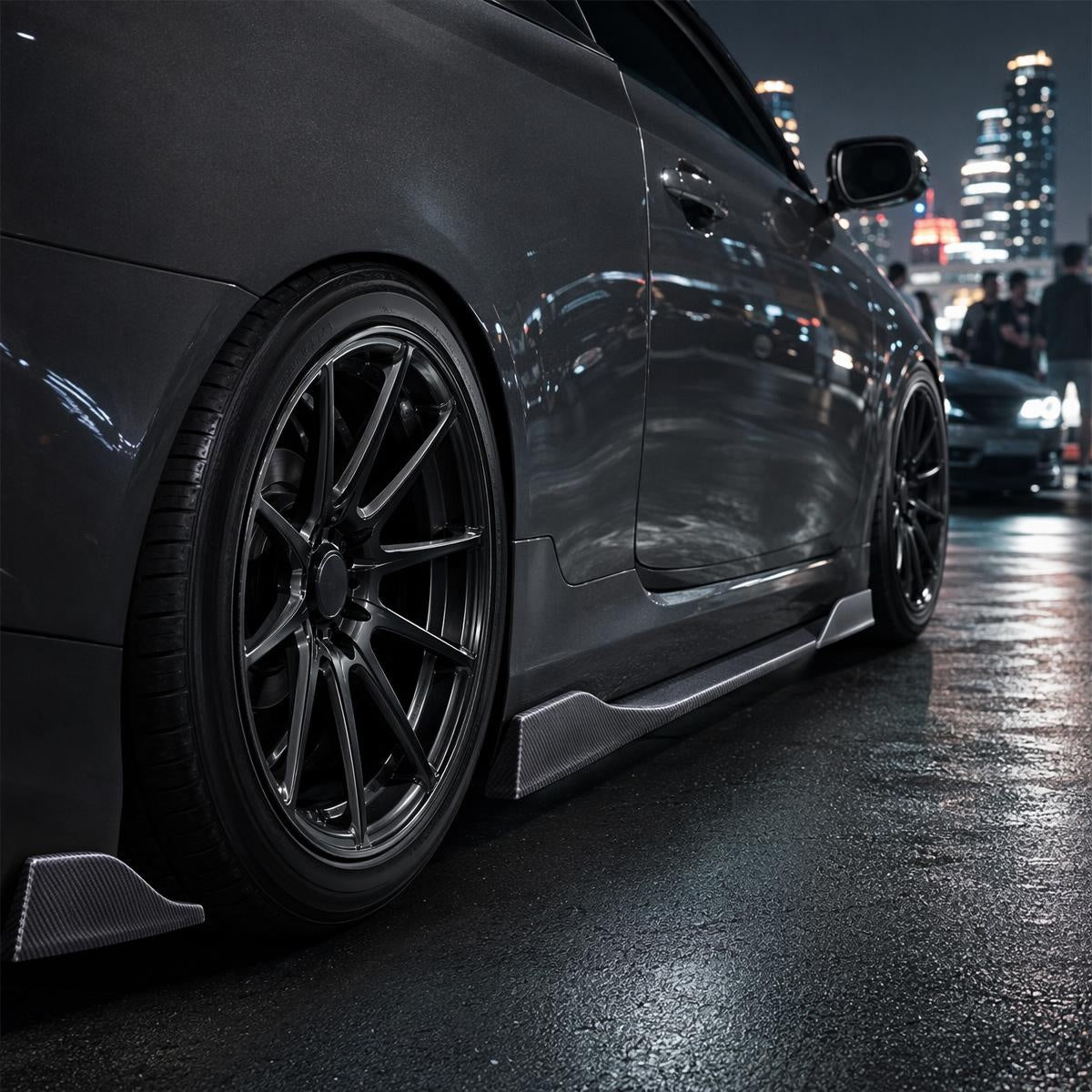 🏎️✨ PP anyagú univerzális tuning hátsó védőszárny minden személyautóhoz | SPOIL
