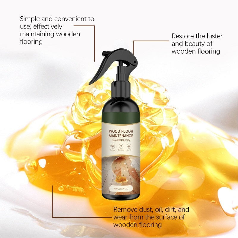 🐝 Természetes méhviaszos fa padló ápoló és felújító spray