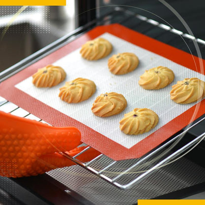 🔥Félárú akció🏷🍰 Több méretű szilikon sütőpapír – hőálló, könnyen tisztítható