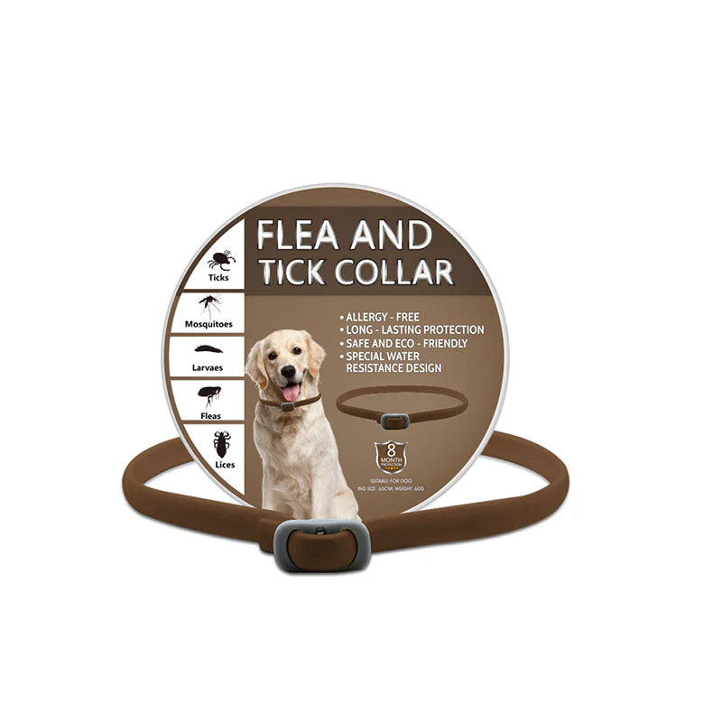 🎉🐶🐱 – Növényi kivonatokból készült bolha- és kullancsriasztó nyakörv 🌿 🐕