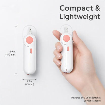 Ergonomikus kisállat ápoló szerszám fényfunkcióval | NAIL CLIPPER